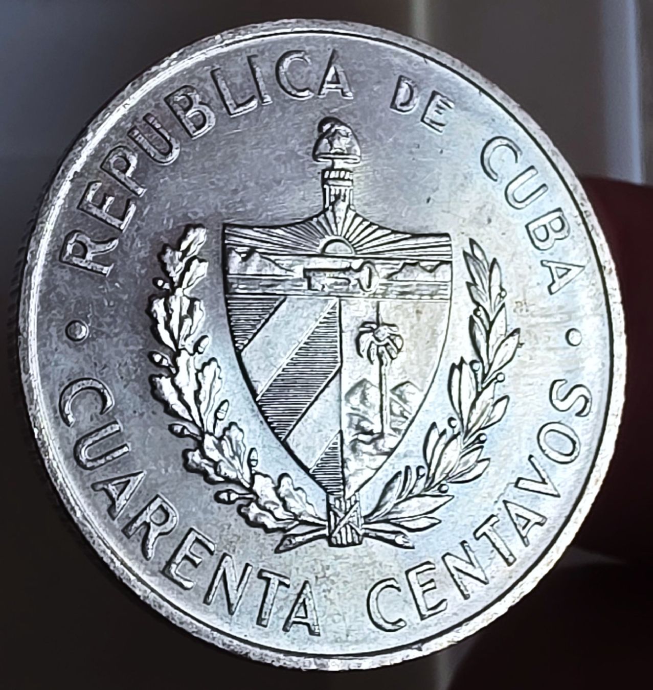 Tutti le monete: KUBA 40 CENTAVOS 1962 – Usato da Winterthur venduto da Creso70 1