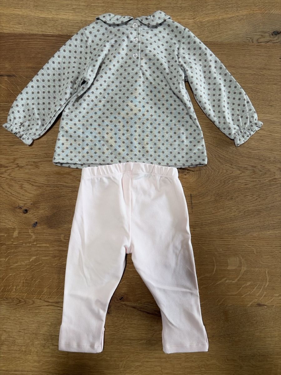 Chicco Pulls et sweat-shirts: Mädchen Pullover mit Leggings Grösse 72/ 9 Mt NEU – Neuf avec emballage d'origine à Reinach BL par ClaHe 1