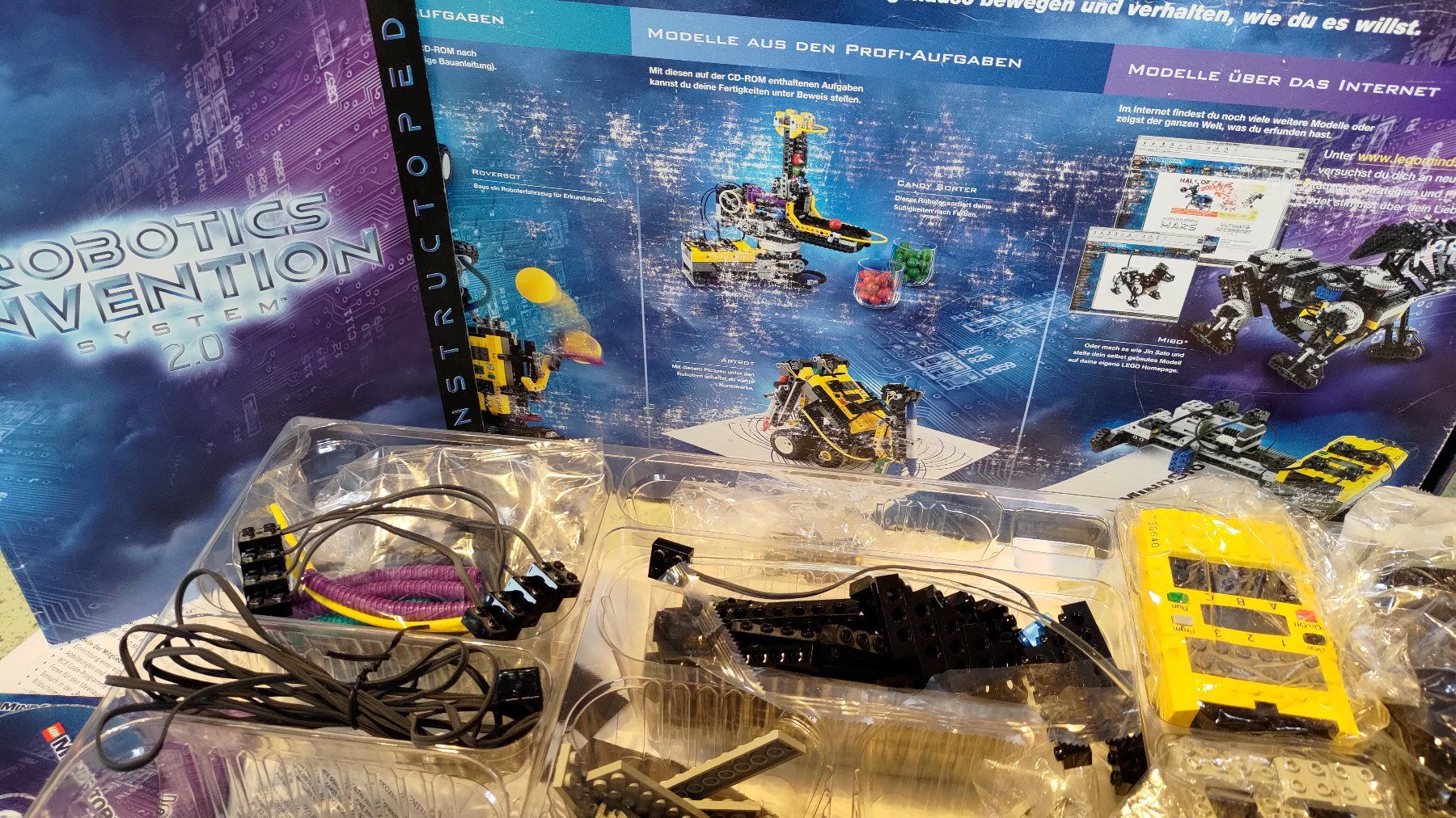 Lego Kit di costruzioni: LEGO MINDSTORMS 3804 ROBOTICS INVENTION SYSTEM 2.0 Sensor-PC – Usato da Inwil venduto da Schiltwald 8
