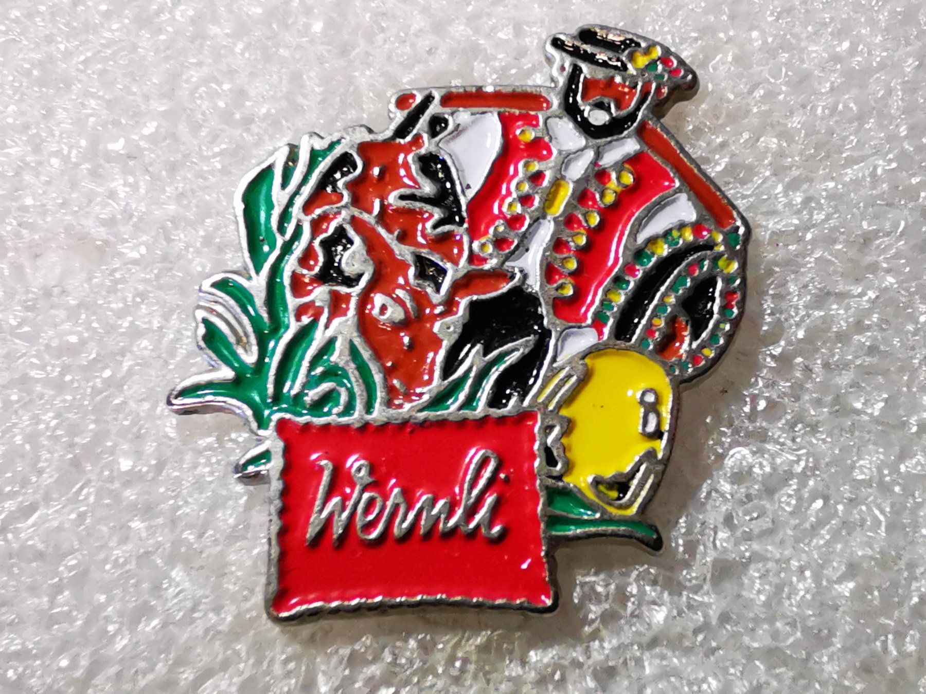 Placchette & Badge: Ansteckpin 30: Wernli – Usato da Oppligen venduto da Pin-Fall-Shop