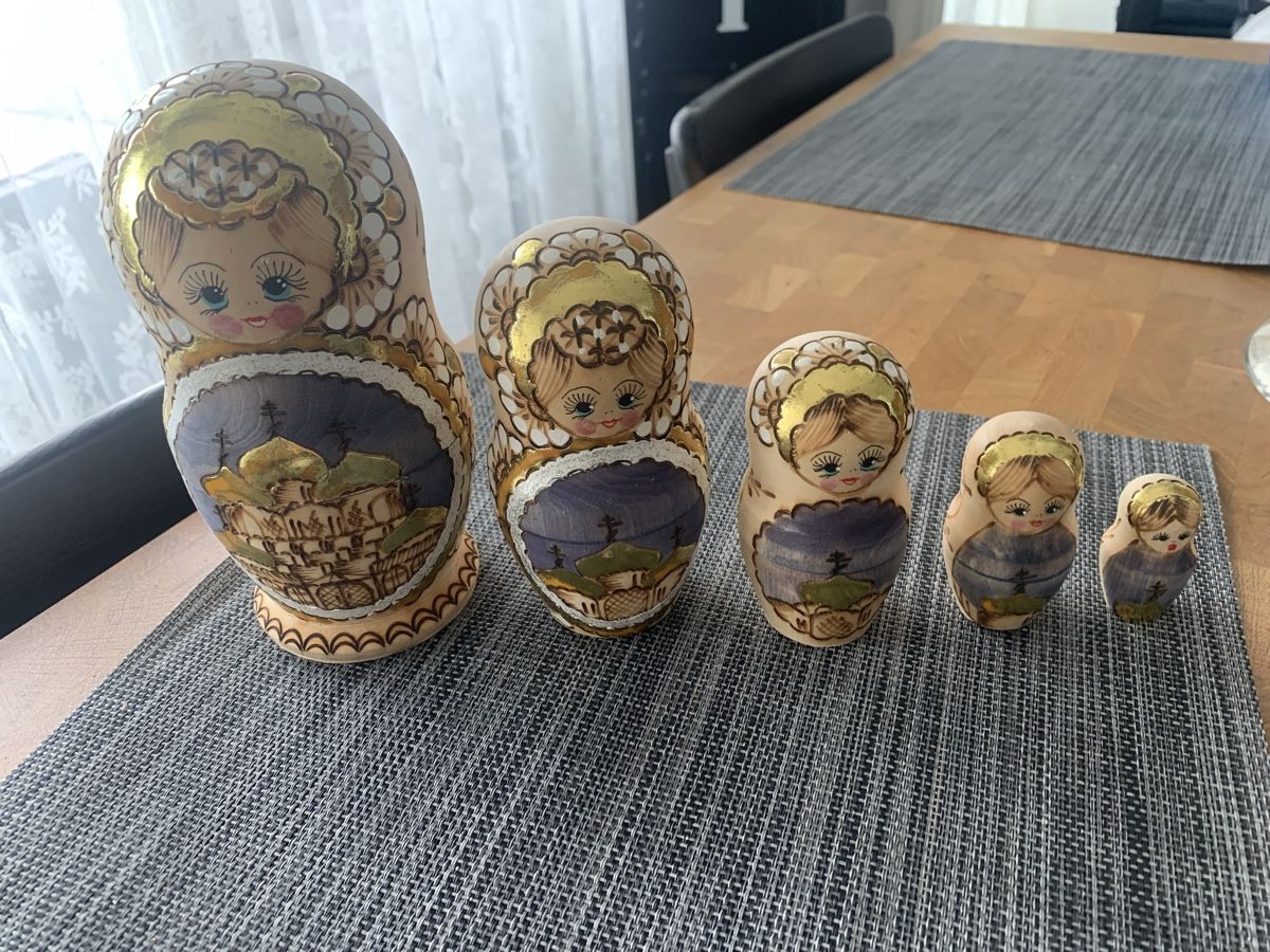 Statuette: Matroschka 5 teilig – Usato da Emmen venduto da Bgucci_girl 1