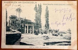 Einsiedeln - Andenken - Panorama Kreuzigung Christ 1901