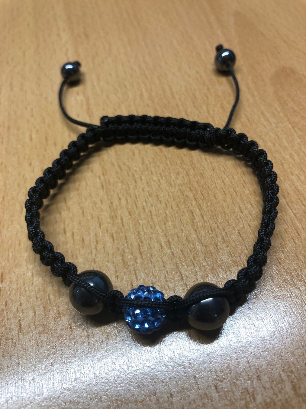 Armbänder & -reifen: Shamballa Armband schwarz/grau/blau - Neu – Neu (gemäss Beschreibung) aus Kleinandelfingen von Baba23 1