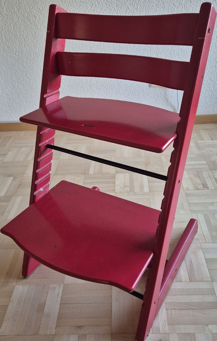 Stokke Seggioloni: Stokke Tripp Trapp Rot – Usato da Münsingen venduto da jahflow 1