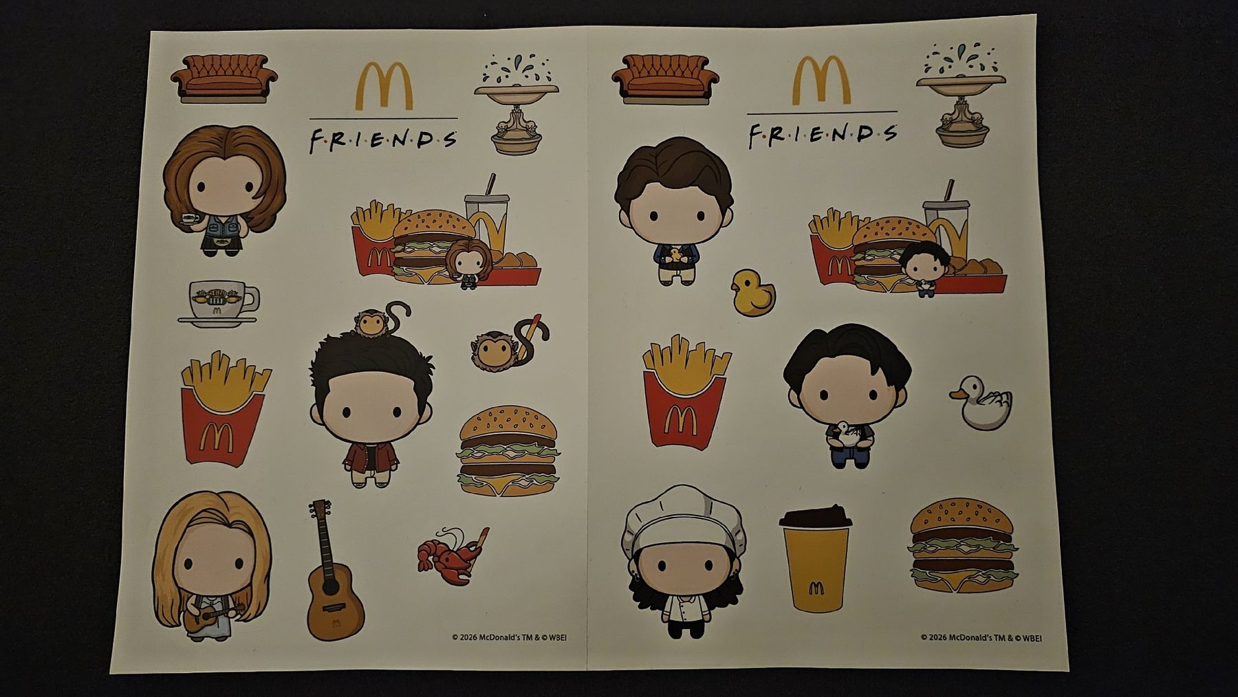 Sticker: Sticker Mc Donalds Friends – Nuovo e nell'imballaggio originale da Baar venduto da lar_mpr5