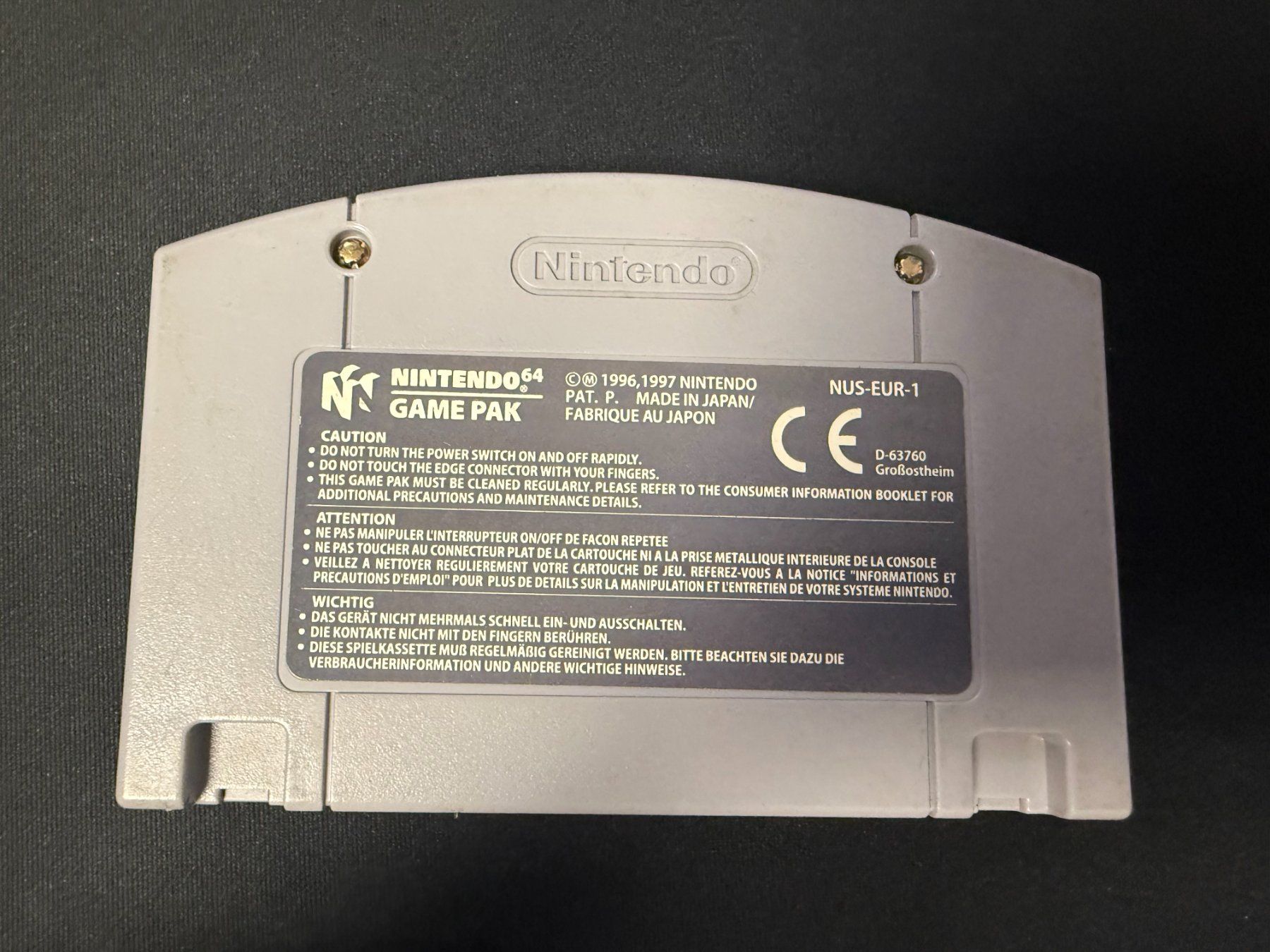 Nintendo Giochi: Tom Clancy's Rainbow Six - nintendo 64 - n64 – Usato da Pont-de-la-Morge venduto da Darfal 1