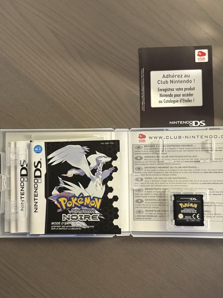 Pokémon Giochi: Pokémon version Noire FR – Usato da Thônex venduto da retrolovech 1