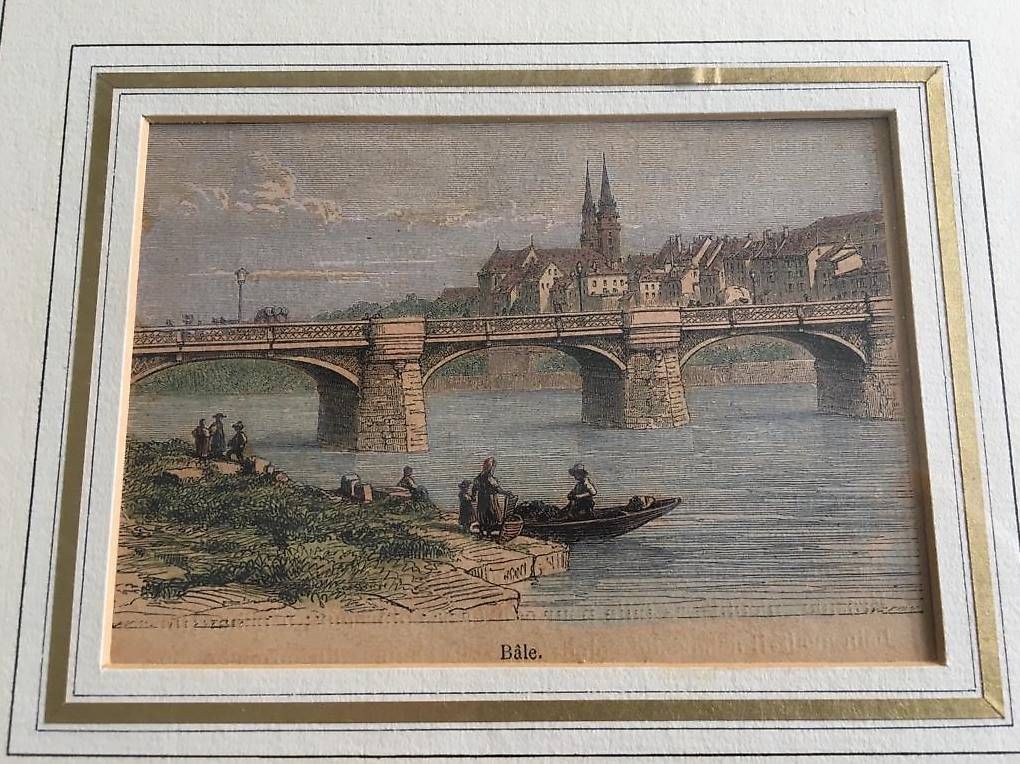 Gravures: Stich der Stadt Basel – D'occasion à Aarburg par lbe_xnl2 2