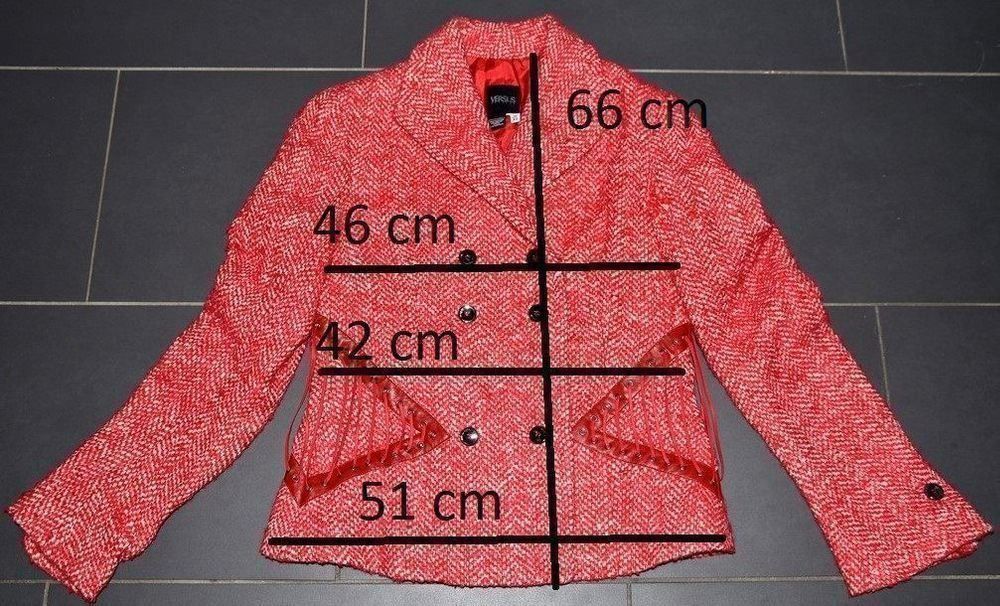 Versace Giacche: Versus Versace Blazer Jacke / Veste M – Usato da Collonges venduto da Auganien 4