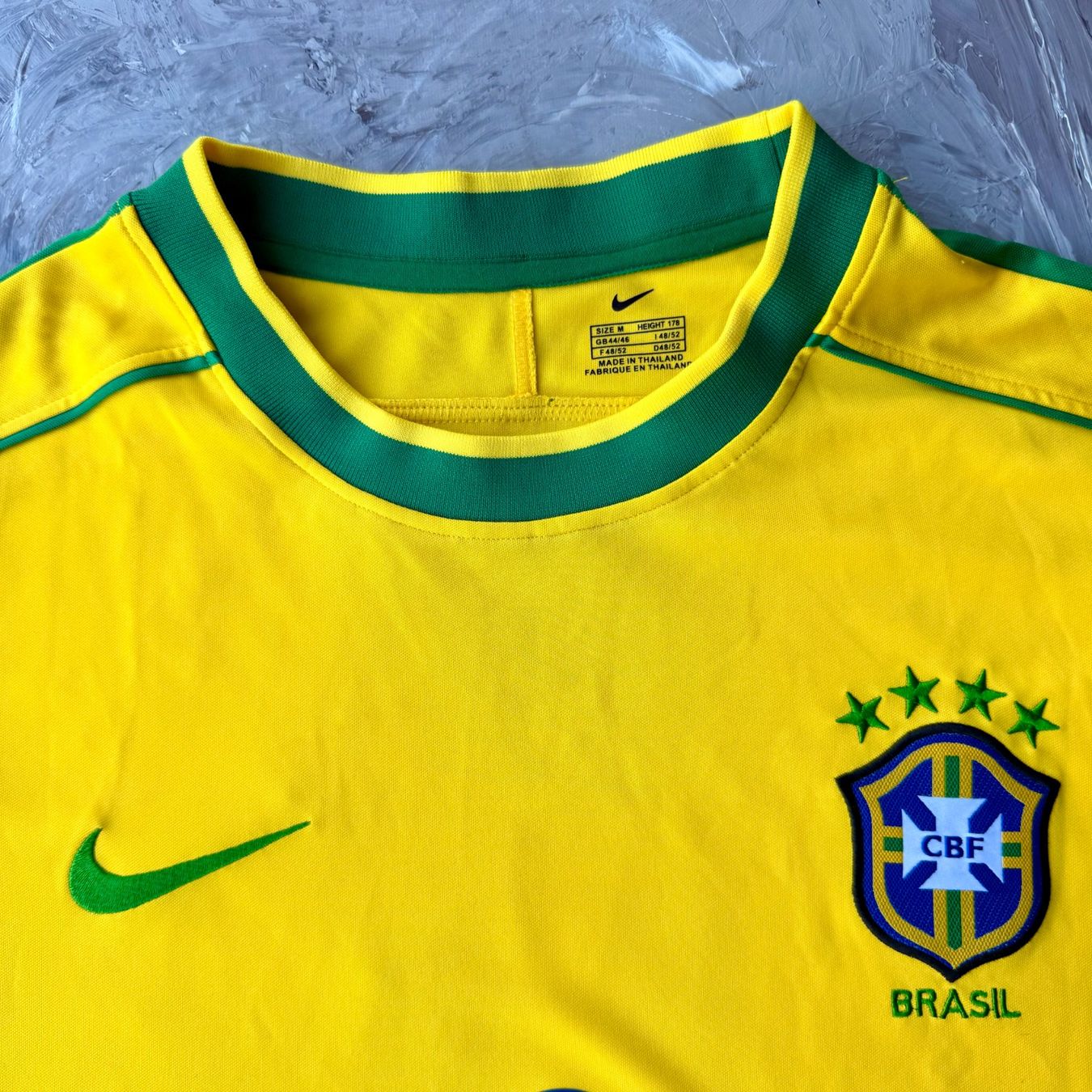 Canottiere & Pantaloni: Maillot Brésil Ronaldo 10 – Usato da Thônex venduto da Suisse.Shopping 5