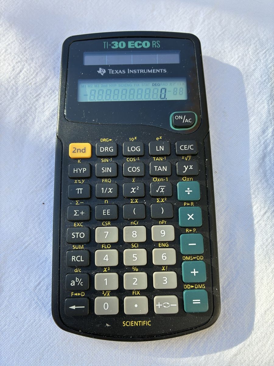 Texas Instruments Calcolatrici tascabili: Taschenrechner Texas Instruments TI-30 EC – Usato da Wallisellen venduto da G000ze 1