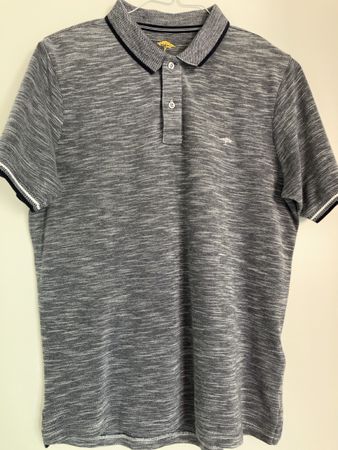 Polo uomo Fynch-Hatton grigio melange taglia S (M)