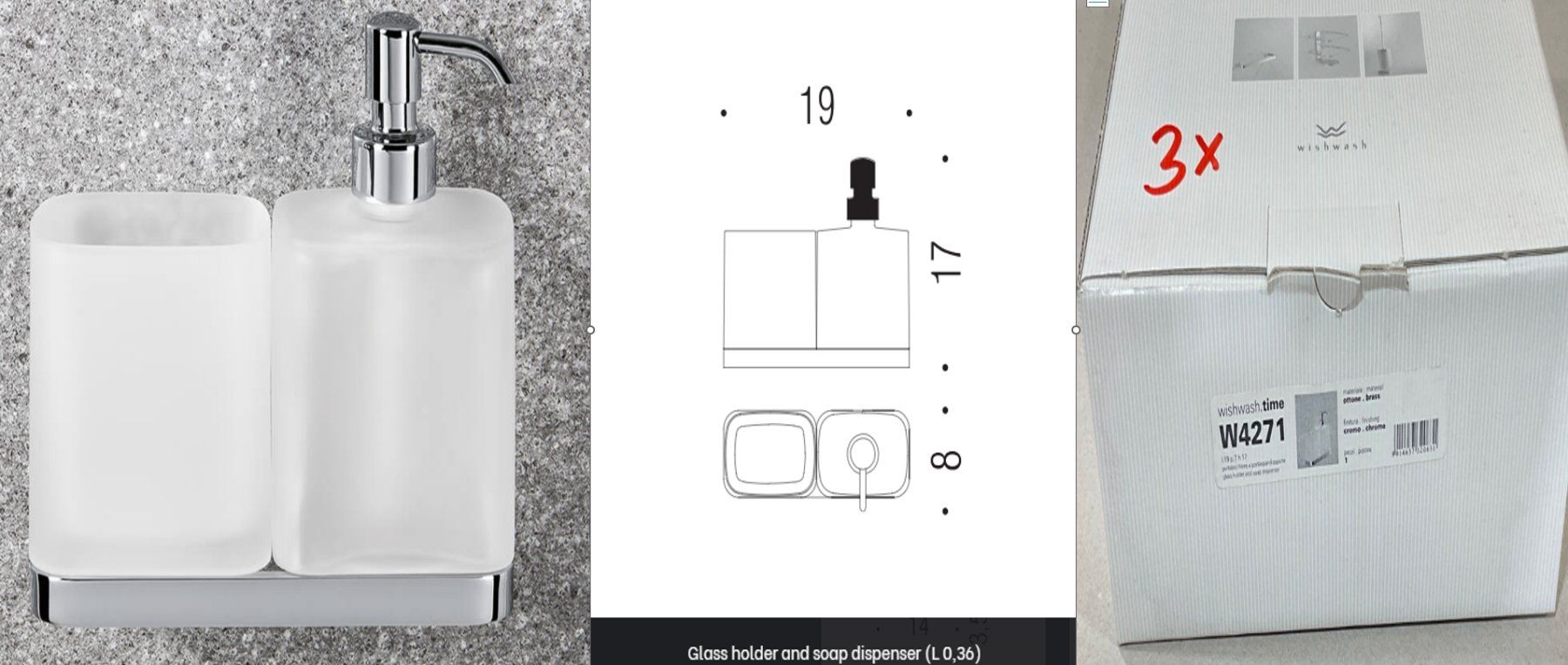 Portasapone: Posten (110Stk) Colombo Bad Accessoires – Nuovo (secondo la descrizione) da Derendingen venduto da Meisterstuecke 6