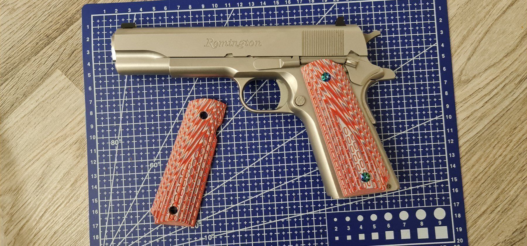 Schützensport: 1911 Pistolen griffschalen Colt S&W Rem.. – Neu (gemäss Beschreibung) aus Effretikon von easyjones 1