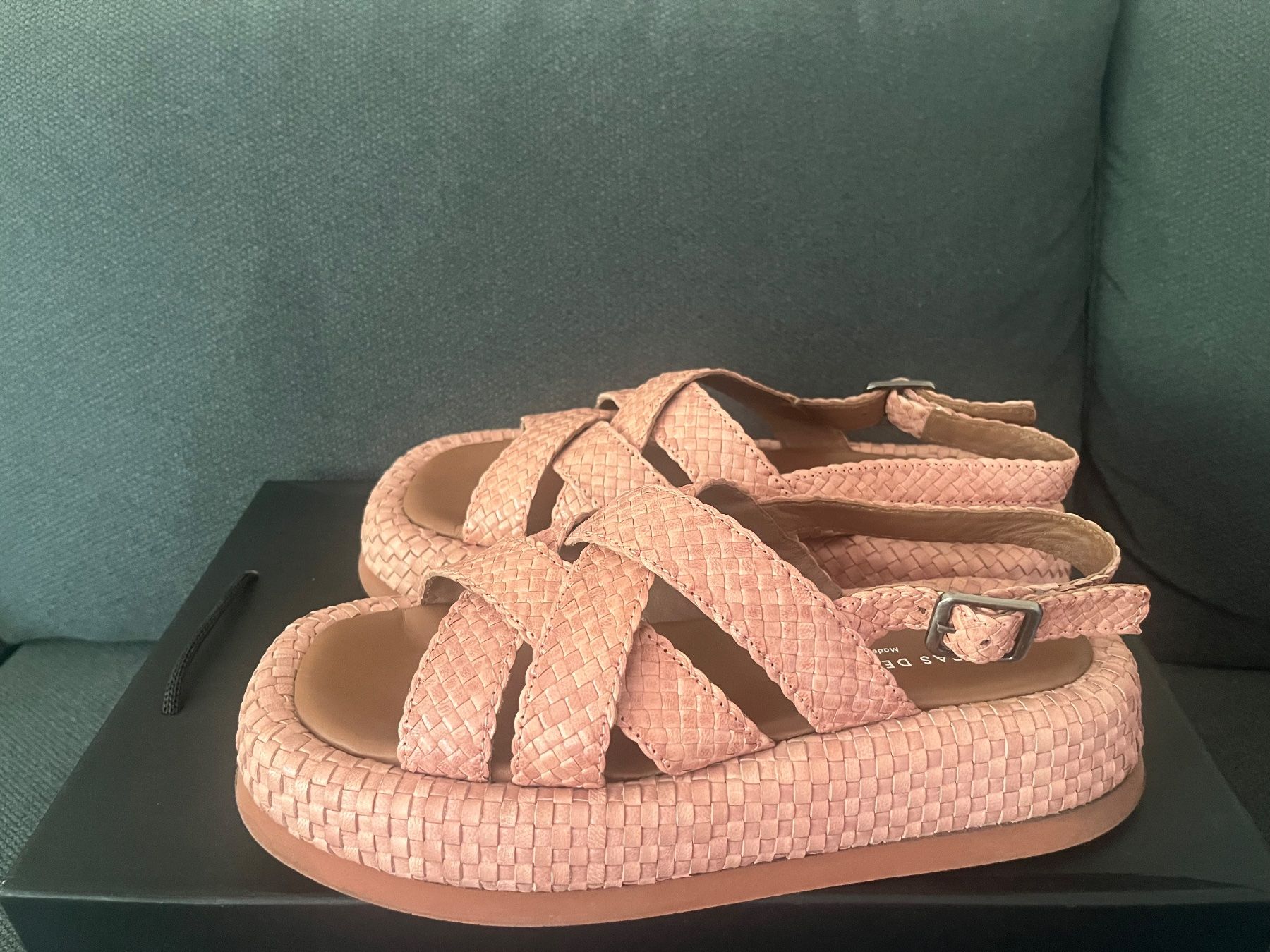 Damenschuhe: PAS DE ROUGE Sandale Gr.38 NEU – Neu (gemäss Beschreibung) aus Basel von Kalila677