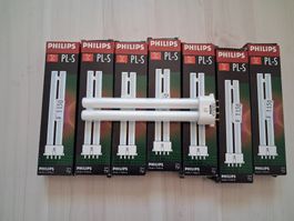 7 X STECKSOCKEL LAMPE 9 WATT 4 PIN