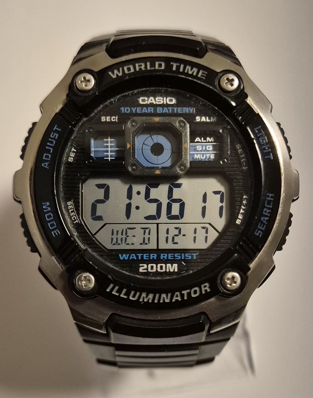 Casio Orologi: Casio AE-2000W – Usato da Genève venduto da BKYB