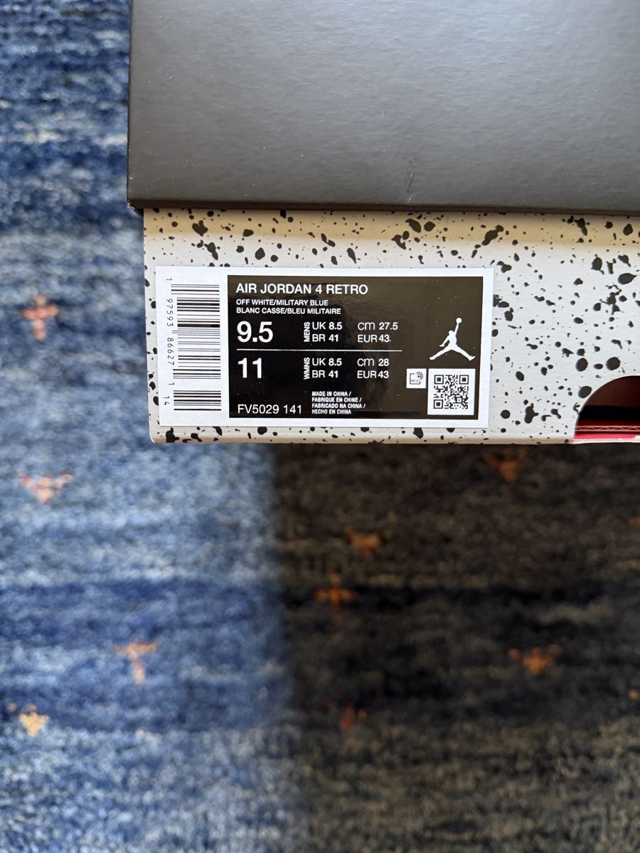 Jordan Scarpe da uomo: Jordan 4 Set Neu & Originalverpackt – Nuovo e nell'imballaggio originale da Cademario venduto da Clemverkauft 3