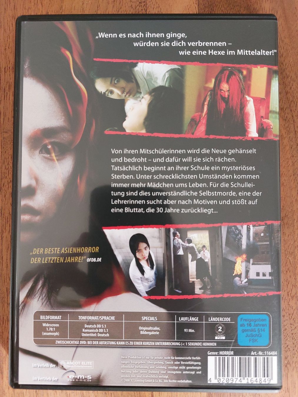 Tutti i DVDs: DVD - Possessed / Besessen – Usato da Rheinfelden venduto da FilmAuktion 1