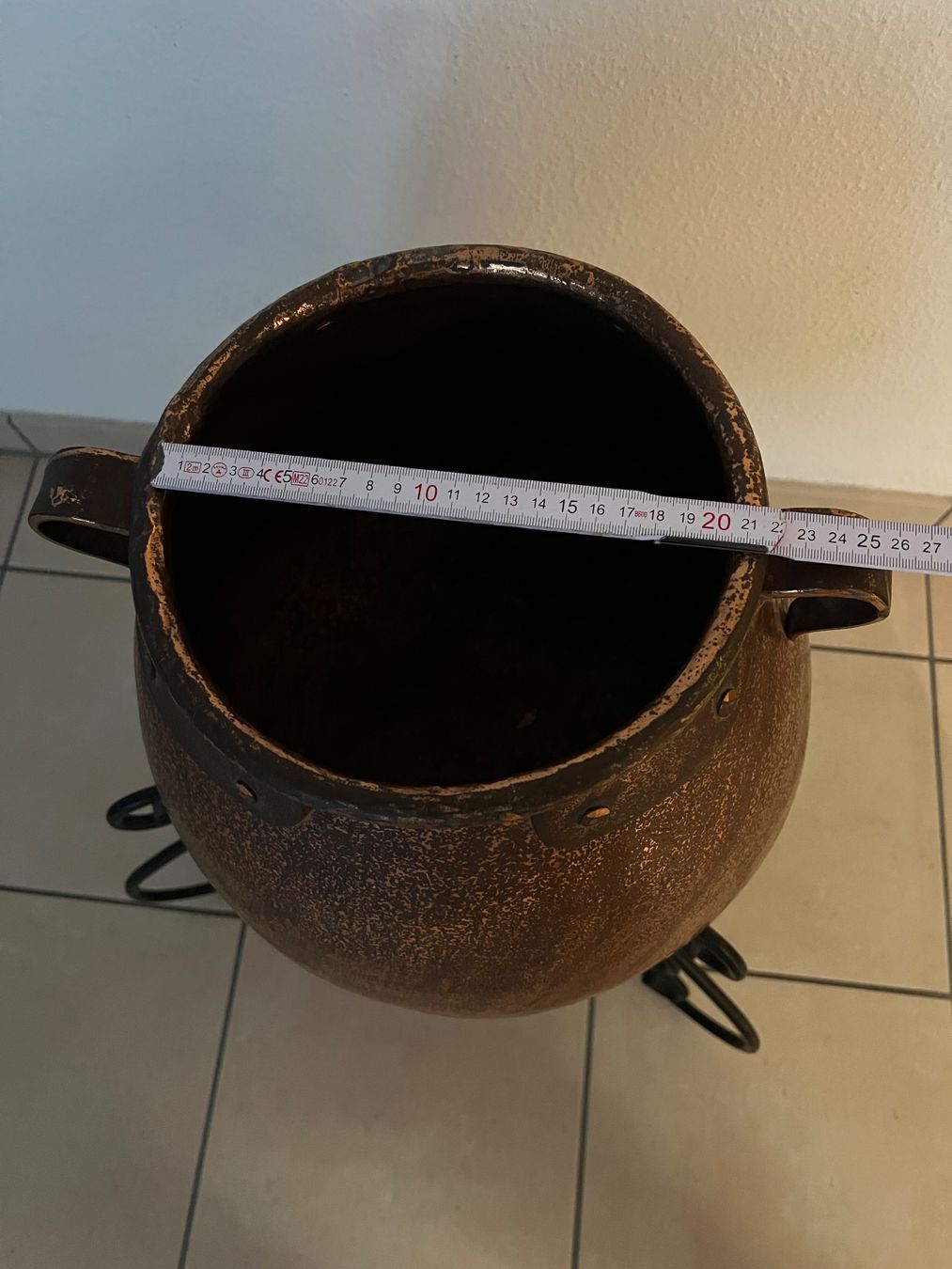 Toutes les décorations: Kupfergefäss mit Ständer – Neuf (Voir description) à Ronco sopra Ascona par heisenberg02 3