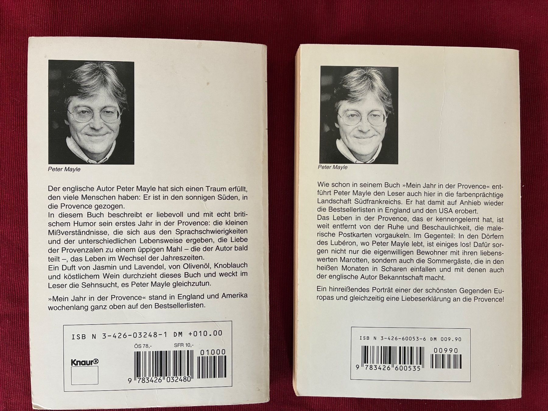 Libri: Bücher , Peter Mayle – Usato da Gümmenen venduto da Supererland 1