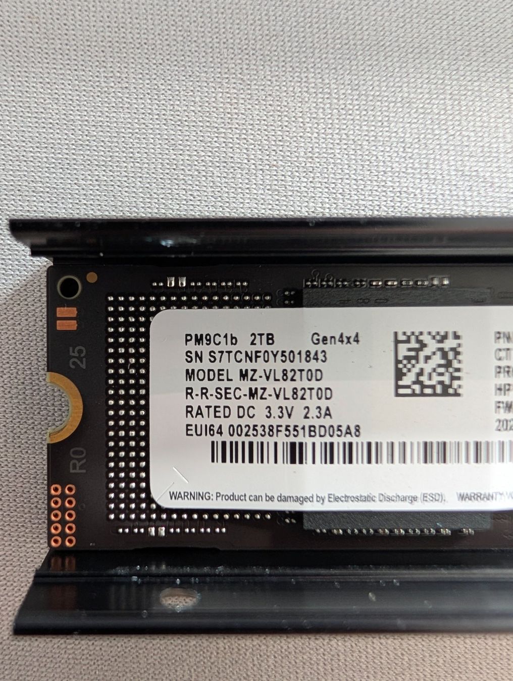 Samsung Dischi rigidi: Samsung 2TB M.2 NVMe 2280 High Performance SSD - PM9C1b – Nuovo (secondo la descrizione) da Pfäffikon ZH venduto da ember_syn7