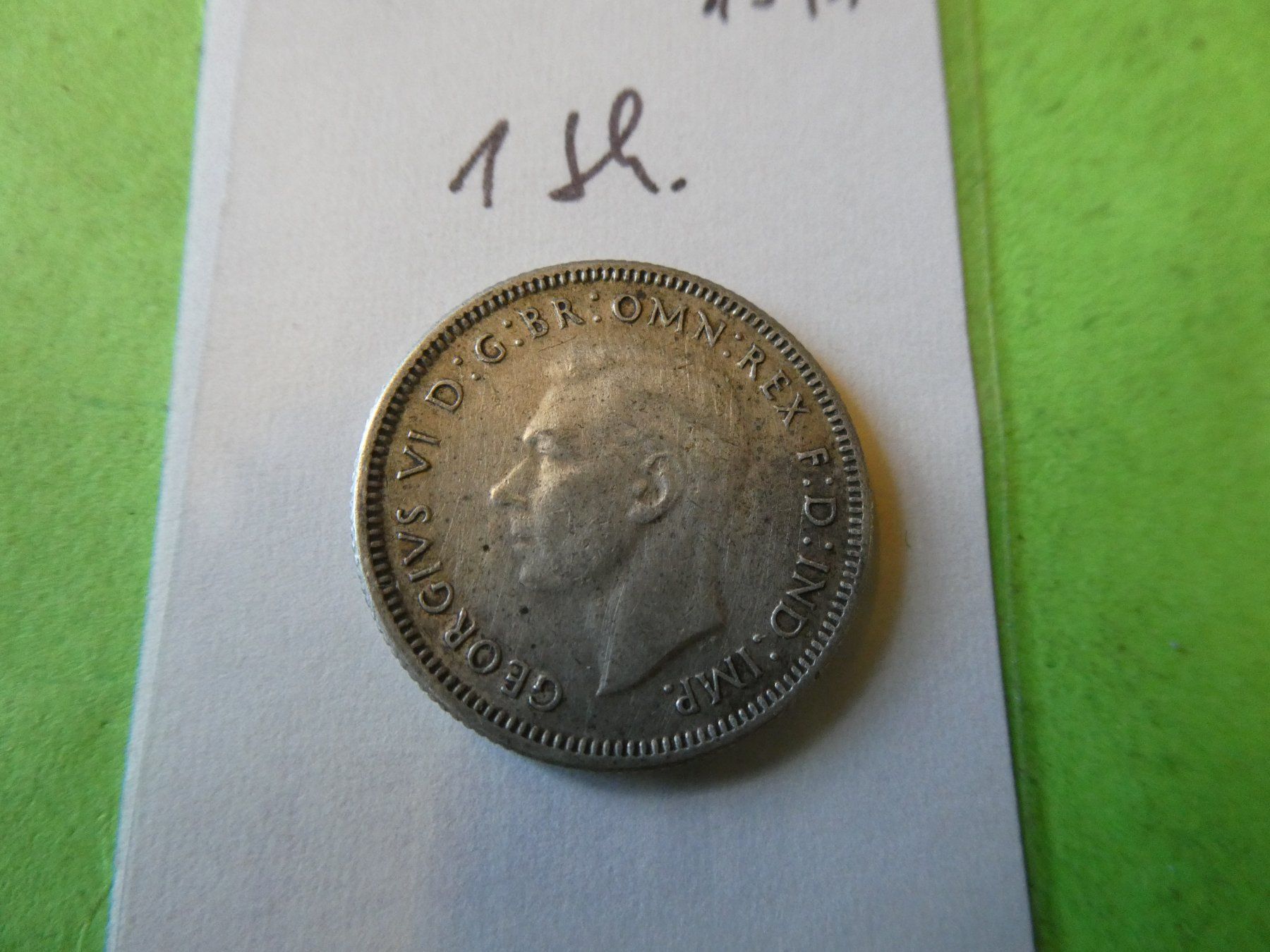 Alle Münzen: Australien 1941, 1 Shilling - Silber – Gebraucht aus Hinterforst von rohusri 1