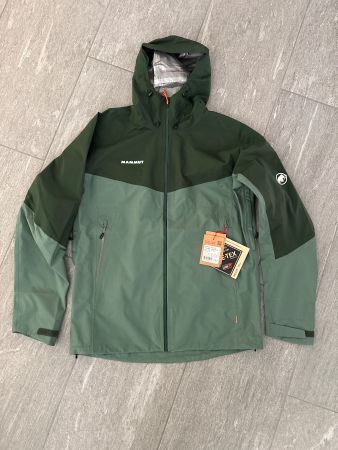 Mammut Regenjacke Gore-Tex grün neu mit Etikett Grösse L