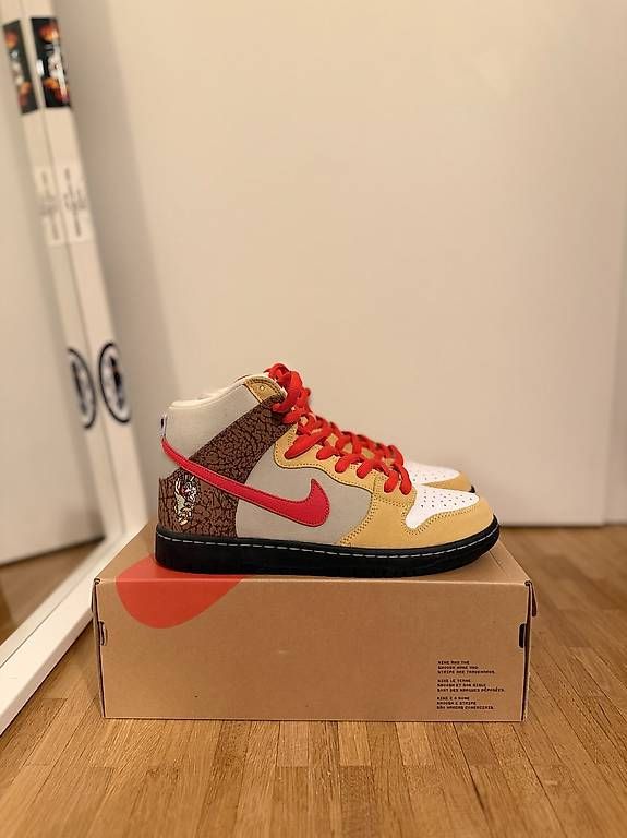 Nike Scarpe da uomo: Nike SB Dunk High Color Skates Kebab & Destroy – Usato da Bussigny venduto da jam_kd2f 1