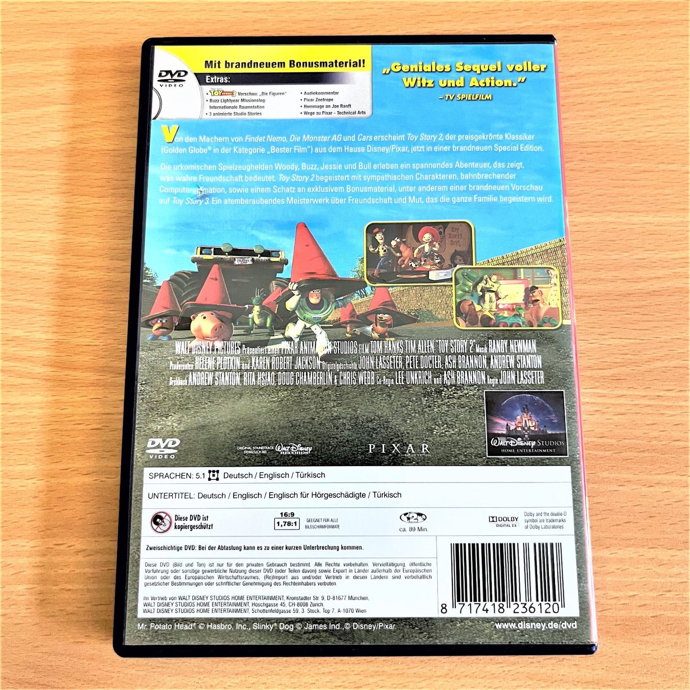 Tutti i DVDs: DVD - Toy Story 2 - Special Edition – Usato da Amlikon-Bissegg venduto da allerlei-versand 2