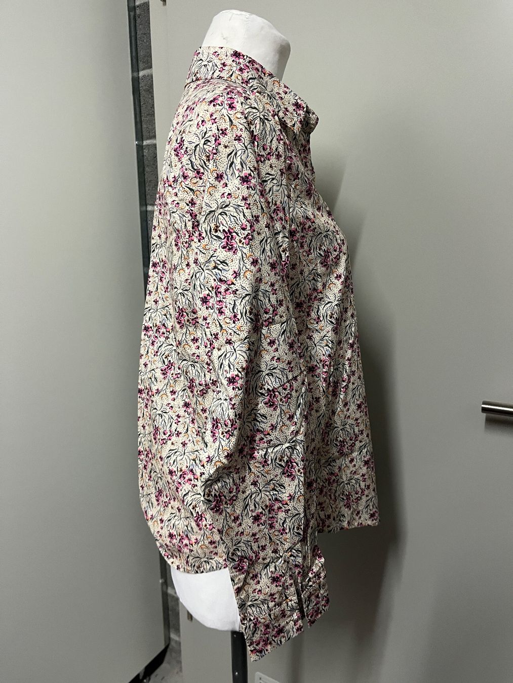 Camicette: Bluse mit Blumen, Baumwolle, Gr. S/M, NP 59.- – Nuovo e nell'imballaggio originale da Interlaken venduto da Jasmin_Flower 2