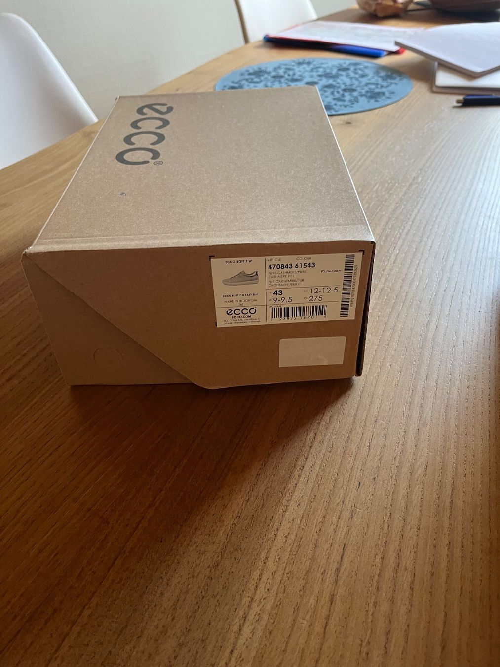 Ecco Damenschuhe: Ecco Damenschuhe 43 soft 7 W Easy Slip – Neu und originalverpackt aus Bühler von BMWi32017 8