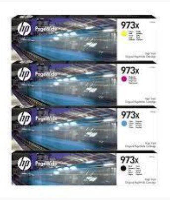 Hewlett Packard Cartucce per stampanti & toner: HP Orgiinal Toner Neu 973x Set – Nuovo e nell'imballaggio originale da Orpund venduto da Thomasis
