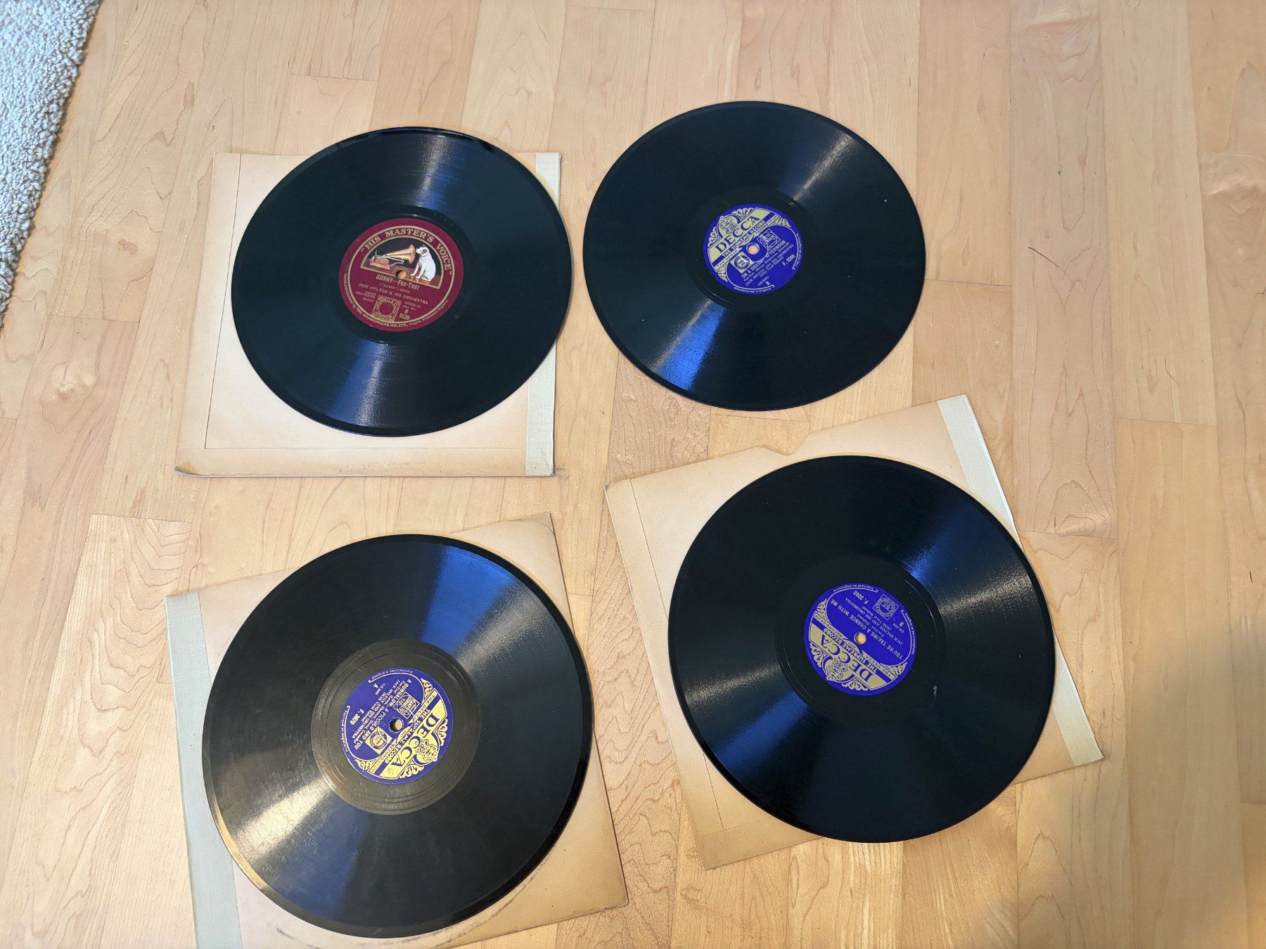 Dischi in vinile: Schellackplatten 4 Stck – Usato da Langnau am Albis venduto da Danig0
