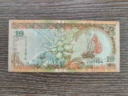 Malediven 10 Rufiyaa 1998 !!!!!!!