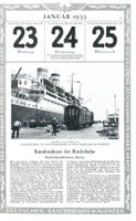 300 Blätter aus dem Deutschen Reichsbahn-Kalender 1927-43