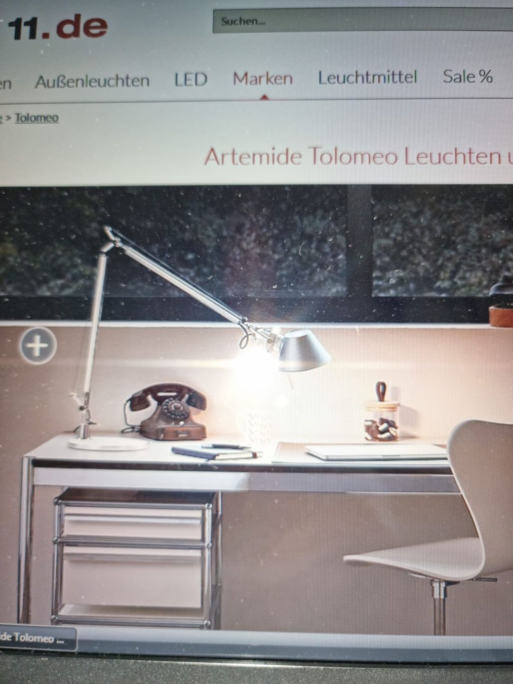 Artemide Lampade: ARTEMIDE Tischleuchte – Usato da Sissach venduto da drugho 7