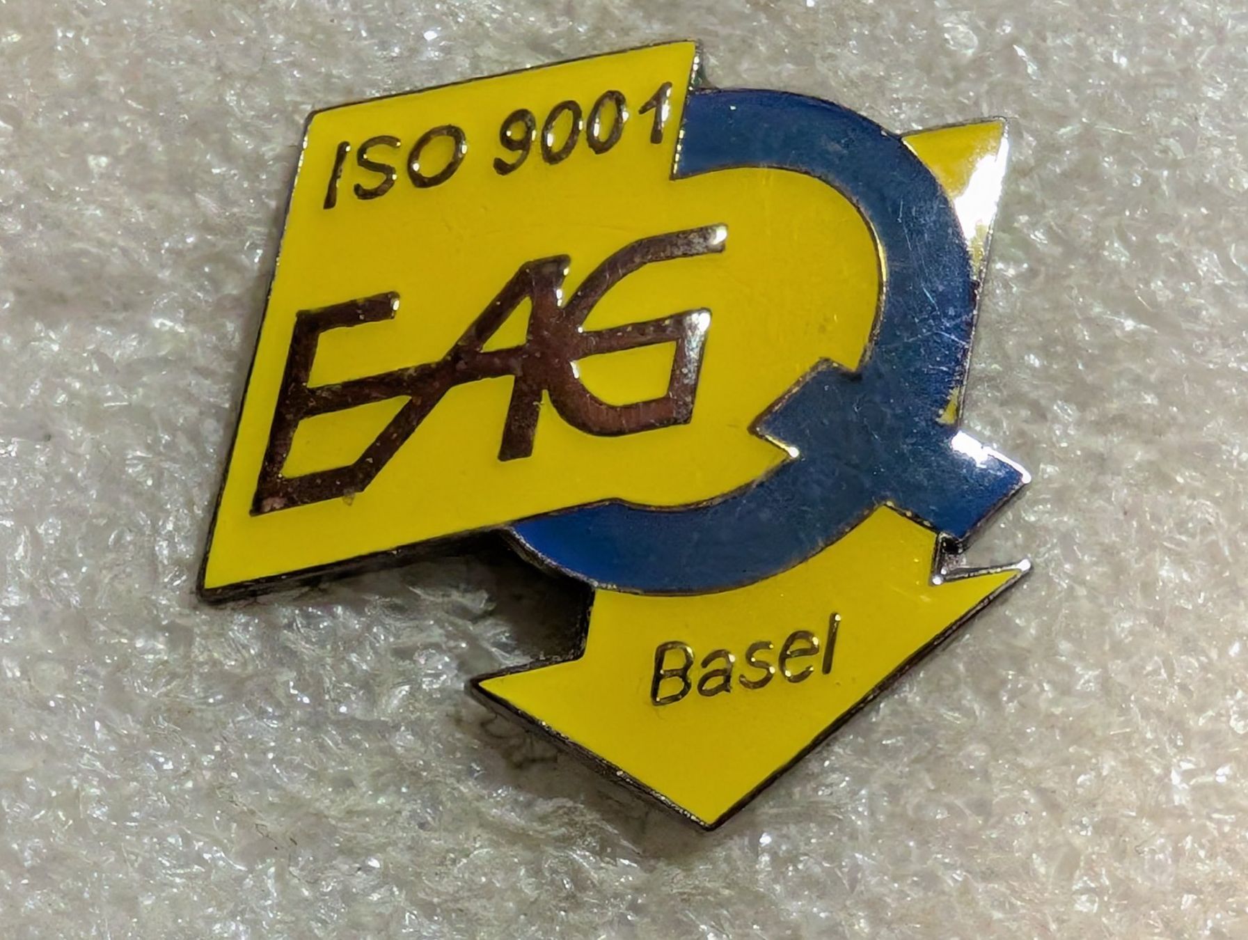 Placchette & Badge: Ansteckpin 60: EAG – Usato da Oppligen venduto da Pin-Fall-Shop