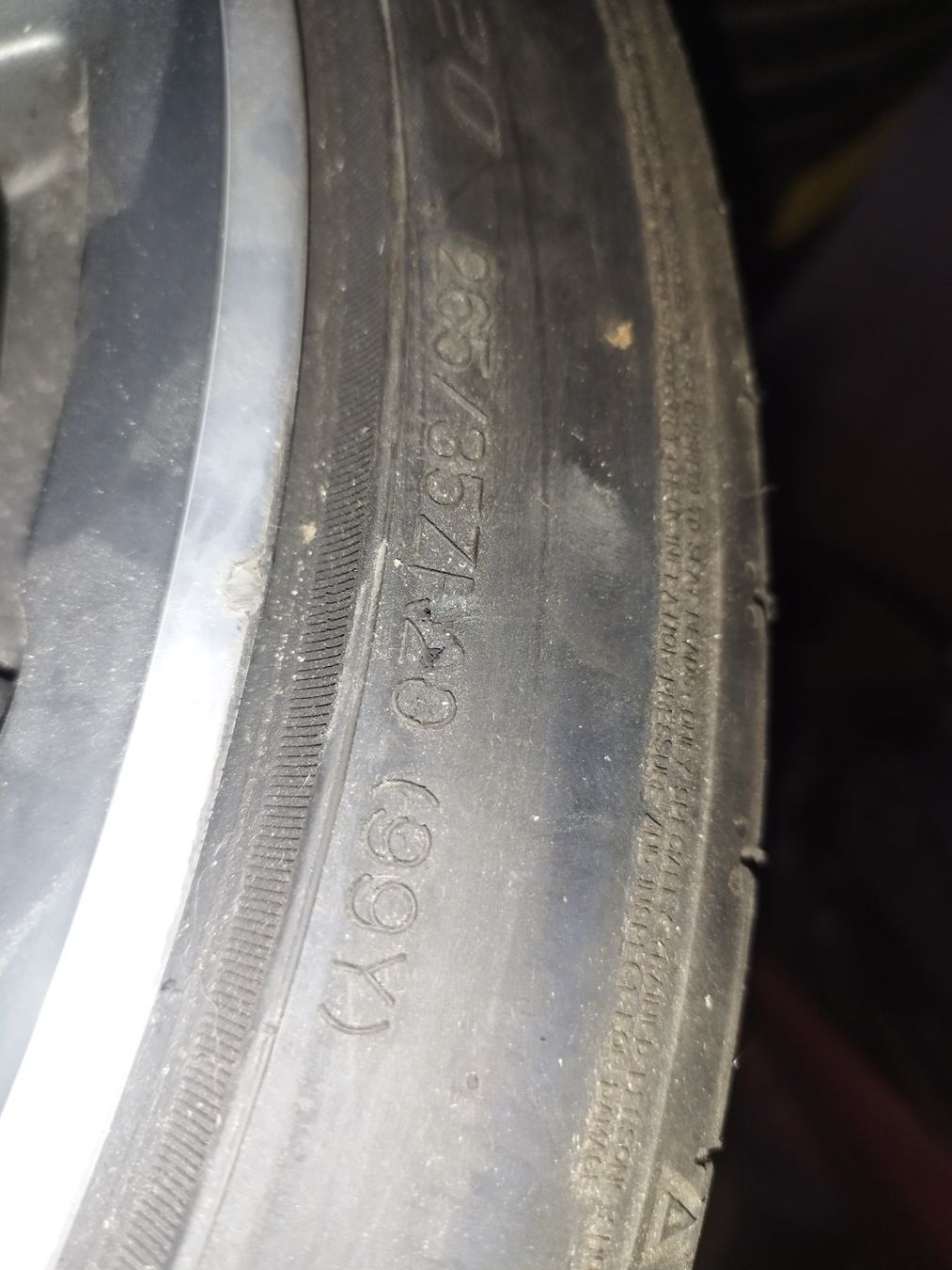 Audi Pneumatici & Ruote complete: roues audi 265/35zr20 – Usato da asuel venduto da bressaucourt 4