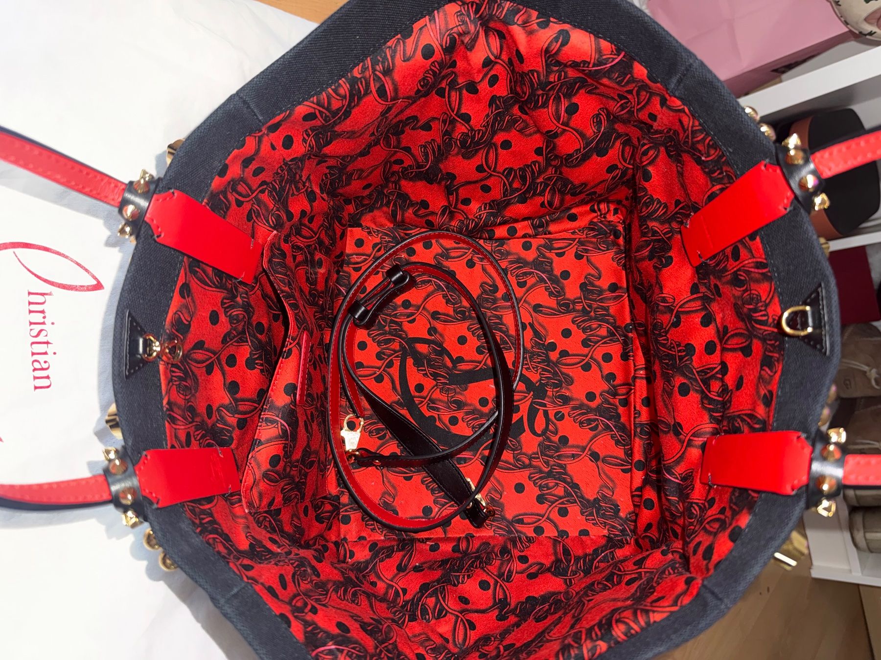 Christian Louboutin Borse da donna: Louboutin Flamencaba Tasche – Nuovo (secondo la descrizione) da Luzern venduto da mou_k6dh 2