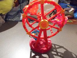 Spielzeug Riesenrad rot/gelb
