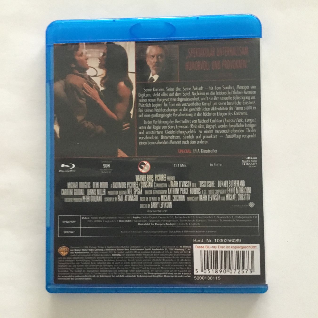 Tutti i DVDs: Enthüllung - Blu Ray - Selten Neu Wertig – Nuovo (secondo la descrizione) da Blauen venduto da sternchen66 1