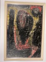 Erwin Stählin 1968 (1901-1970) abstraktes Gemälde Bild 18