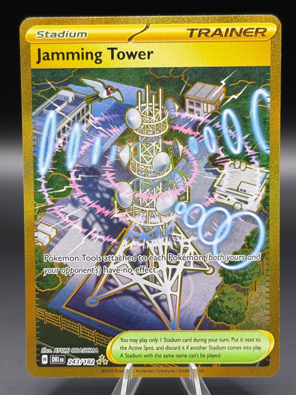 Pokémon Sammelbilder & Trading cards: Jamming Tower 243/182 EN Destined Rivals – Neu (gemäss Beschreibung) aus Langenthal von TheCrib
