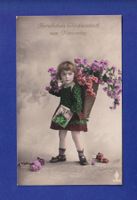 ENFANT / KIND - Namenstag - Mädchen und Blumen