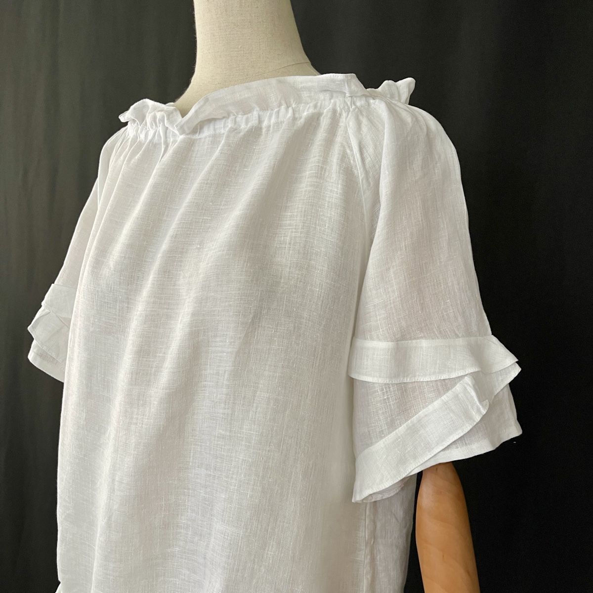Camicette: 120% LINO New Blouse – Nuovo (secondo la descrizione) da Freienbach venduto da Avviivva_Shop 2