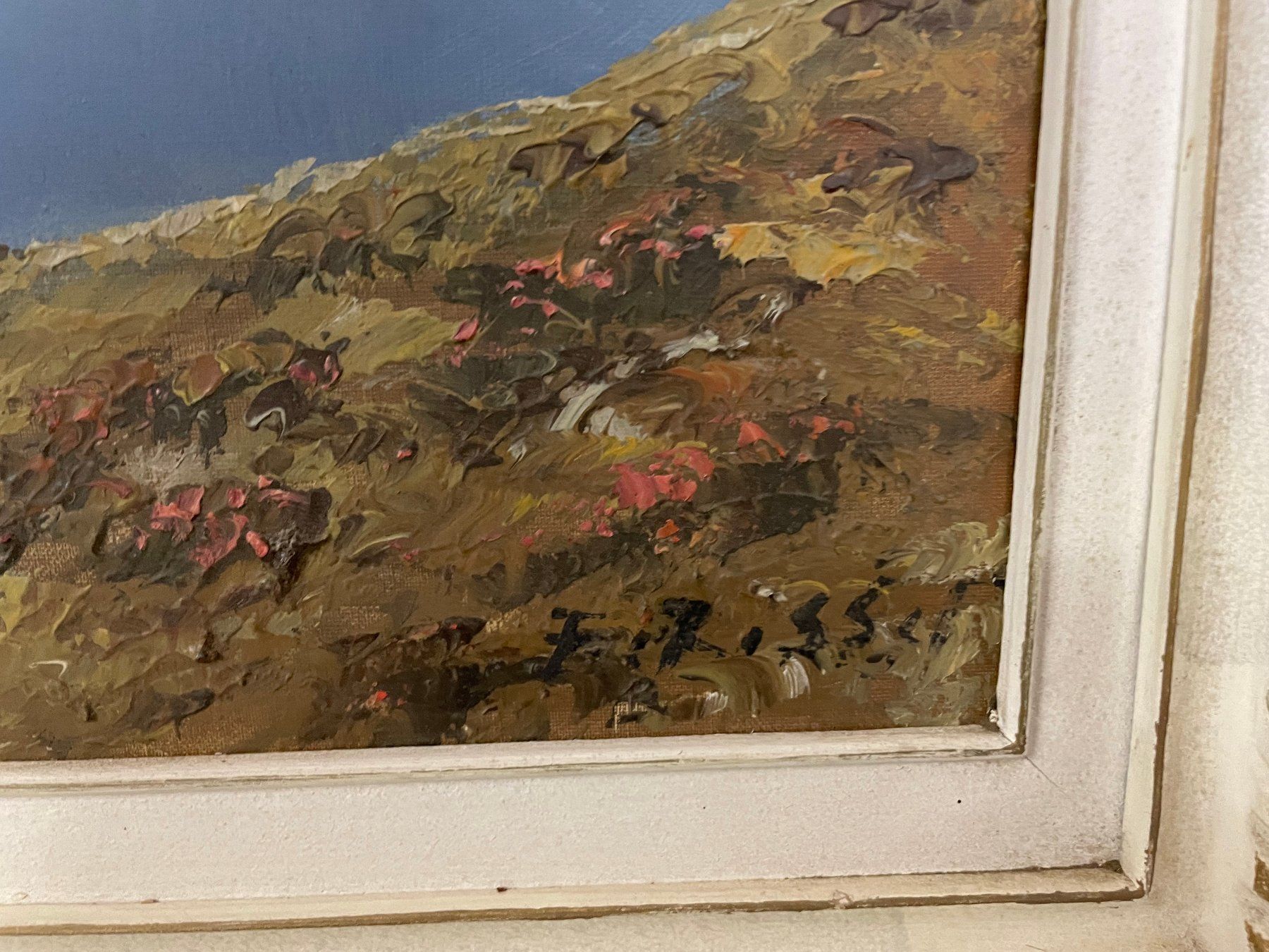 Dipinti: peinture tableau de  E. Rosset – Usato da La Croix (Lutry) venduto da netrajet 3