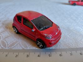 Majorette Citroen C1 rot Massstab 1:55 gebraucht 🗼❤️