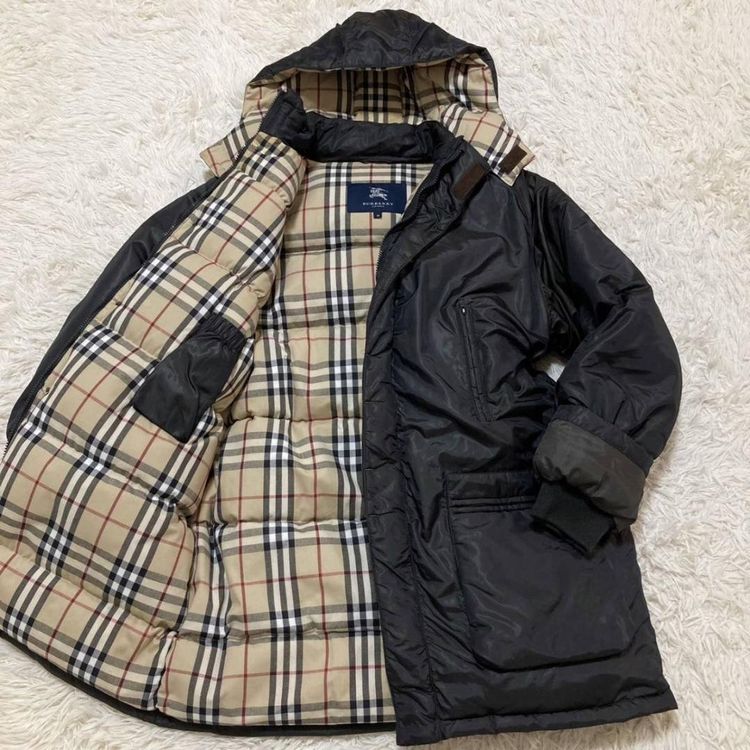 burberry mantel herren schwarz