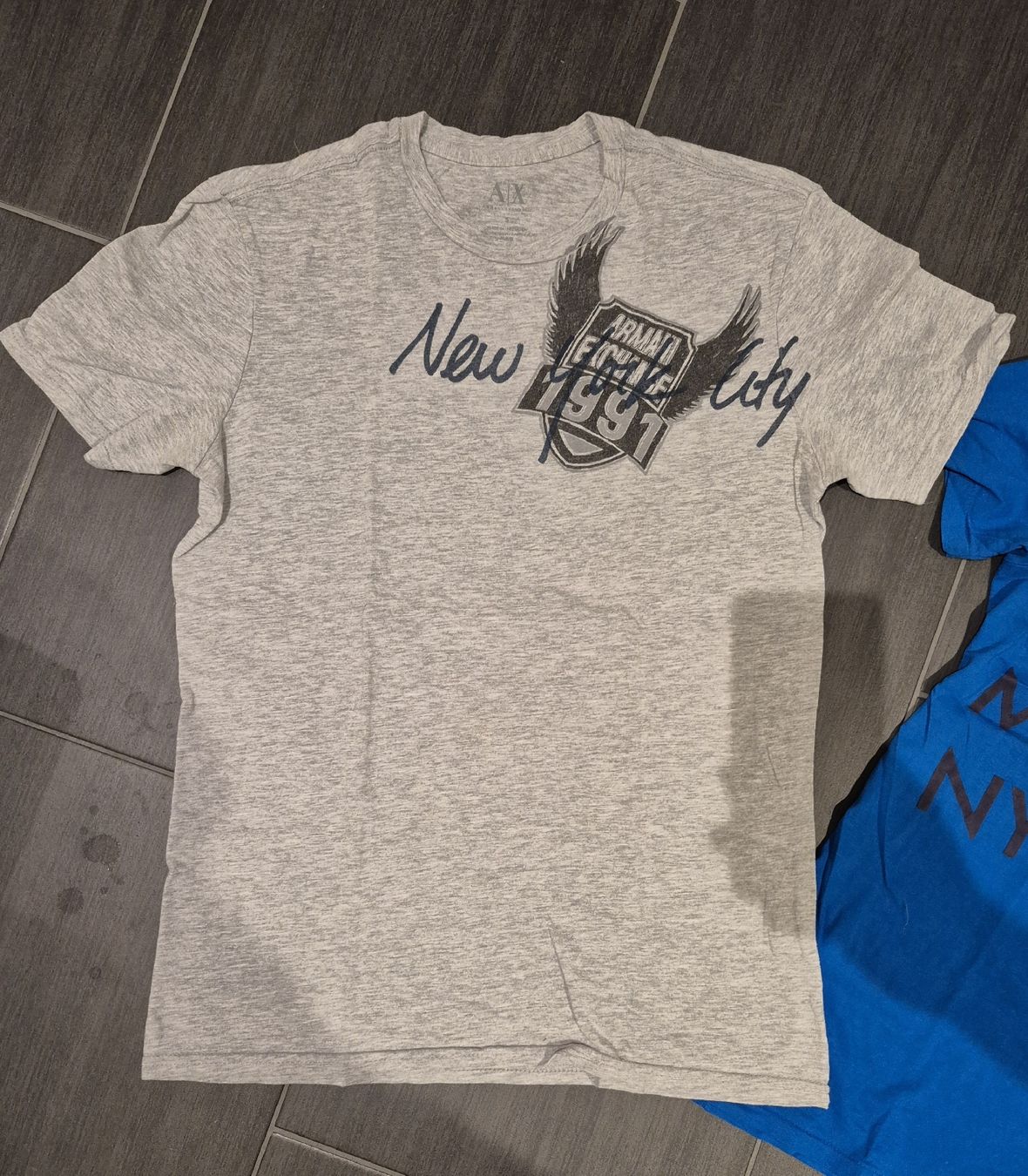 Armani T-shirt: Armani Exchange T-Shirts, Grösse S, 3 Stück – Nuovo (secondo la descrizione) da Embrach venduto da Mikmi 3